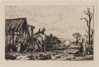 KG 14206
<br/>
Boerenerf
<br/>
<em>Jacques, Charles (1813 - 1894)</em>
